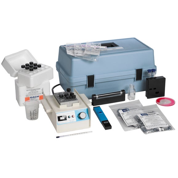 Chlorine, Coliform, and pH Test Kit, Model CEC-2 (with 240 Vac UV Lamp ...