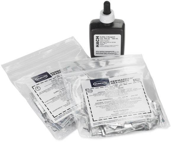 Chlorine (Total) Reagent Set for CN-65 Test Kit