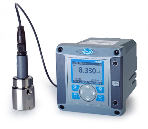 Polymetron 9582 Dissolved Oxygen System with Modbus Communications, AC-DC