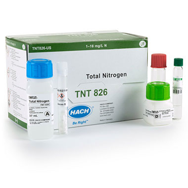 Hach Nitrogen (Total) TNTplus Vial Test, LR (1-16 mg/L N), 25 Tests